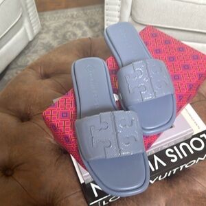 Tory Burch Double T Sportslide